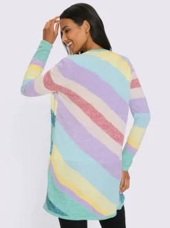 Veste en tricot longueur mode