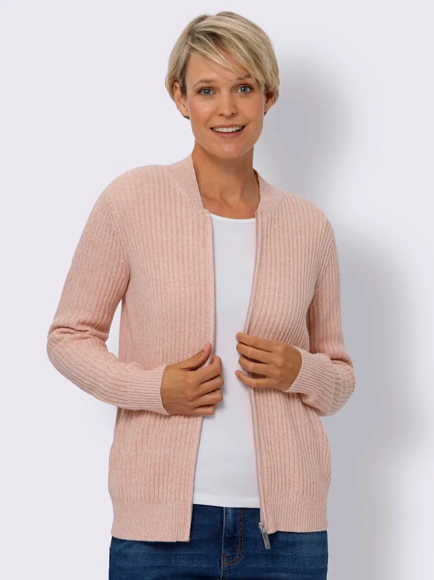 Veste en tricot poches raglan