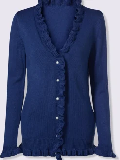 Veste en tricot superbes volants