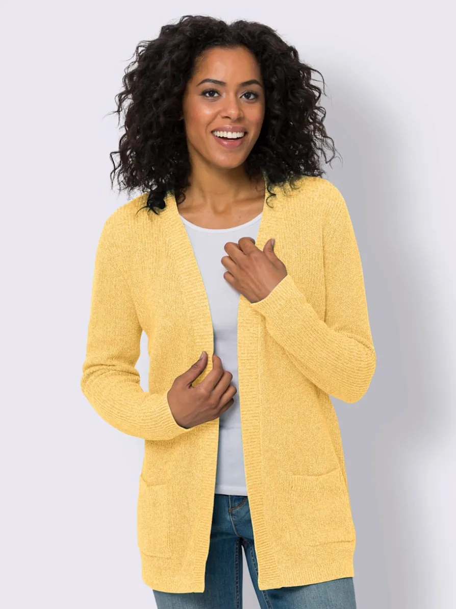 Veste en tricot tricot chiné