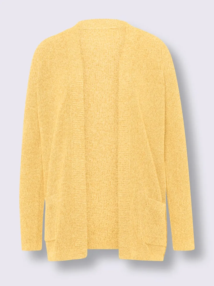 Veste en tricot tricot chiné