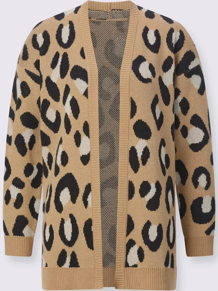 Veste en tricot tricot jacquard de qualité