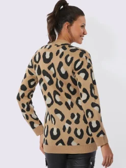 Veste en tricot tricot jacquard de qualité