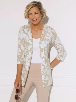 Veste légère coupe longue affinante