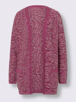 Veste longue en tricot coupe longue affinante
