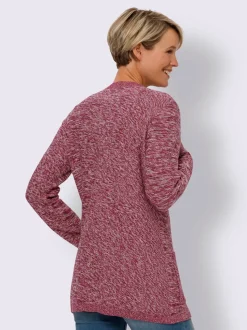 Veste longue en tricot coupe longue affinante
