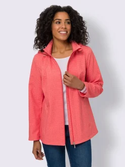 Veste softshell intérieur doux gratté