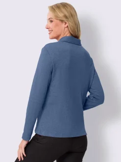 Veste sweat bel aspect chiné