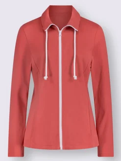 Veste sweat belle qualité interlock